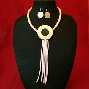 Ella Euro Geometric Necklace Set